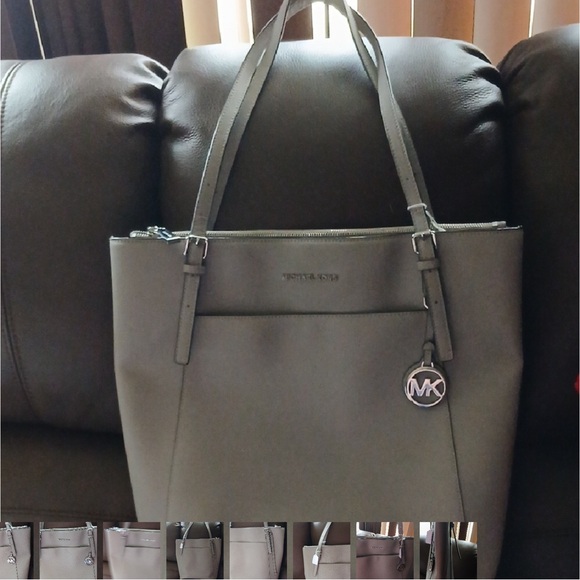 Michael Kors Handbags - Michael Kors Gray Tote Bag